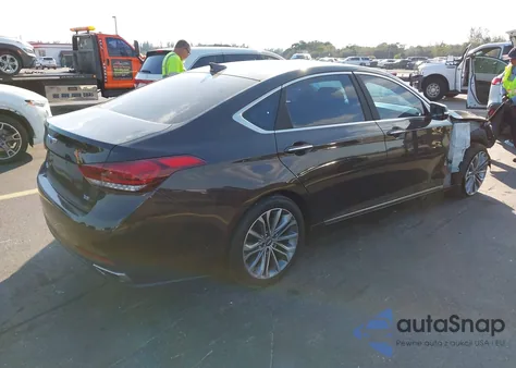 2017 Genesis G80 3.8 z USA, uszkodzony, nr VIN KMHGN4JE3HU172041